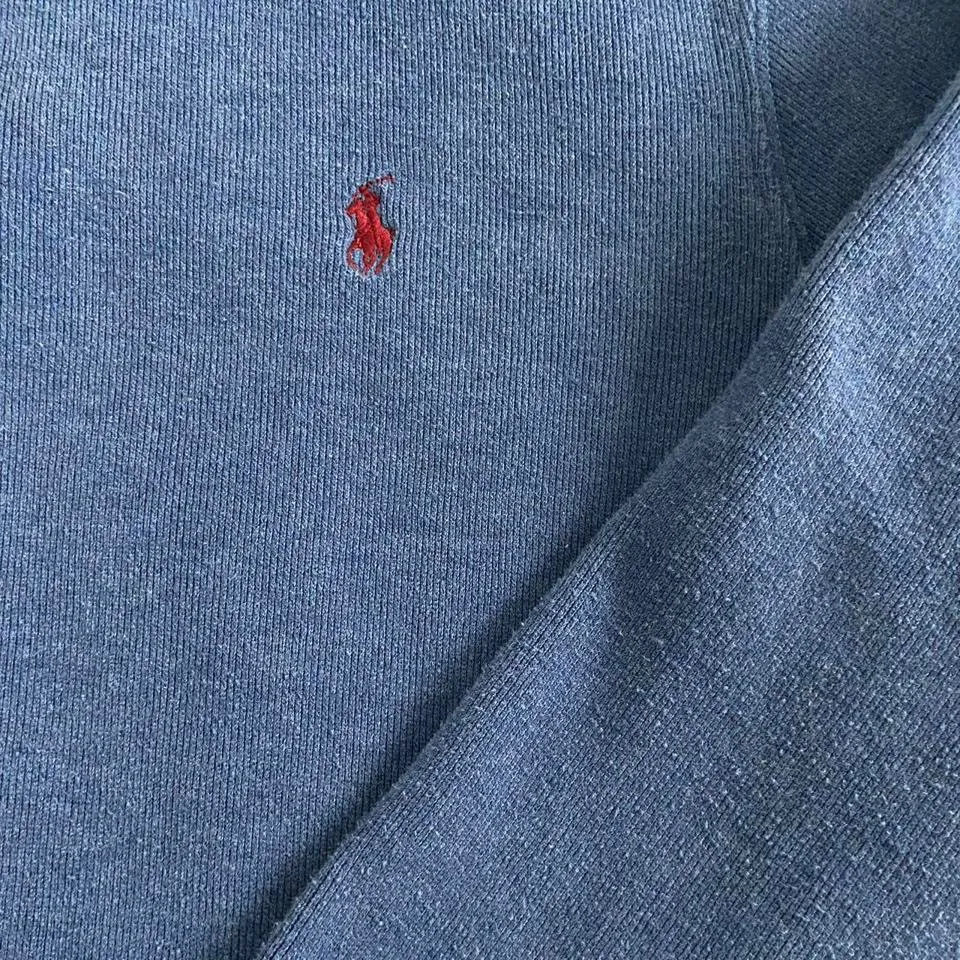 Polo Ralph Lauren Sweater 1/4 Zip Pullover 🔥 Blue Size M - Image 5