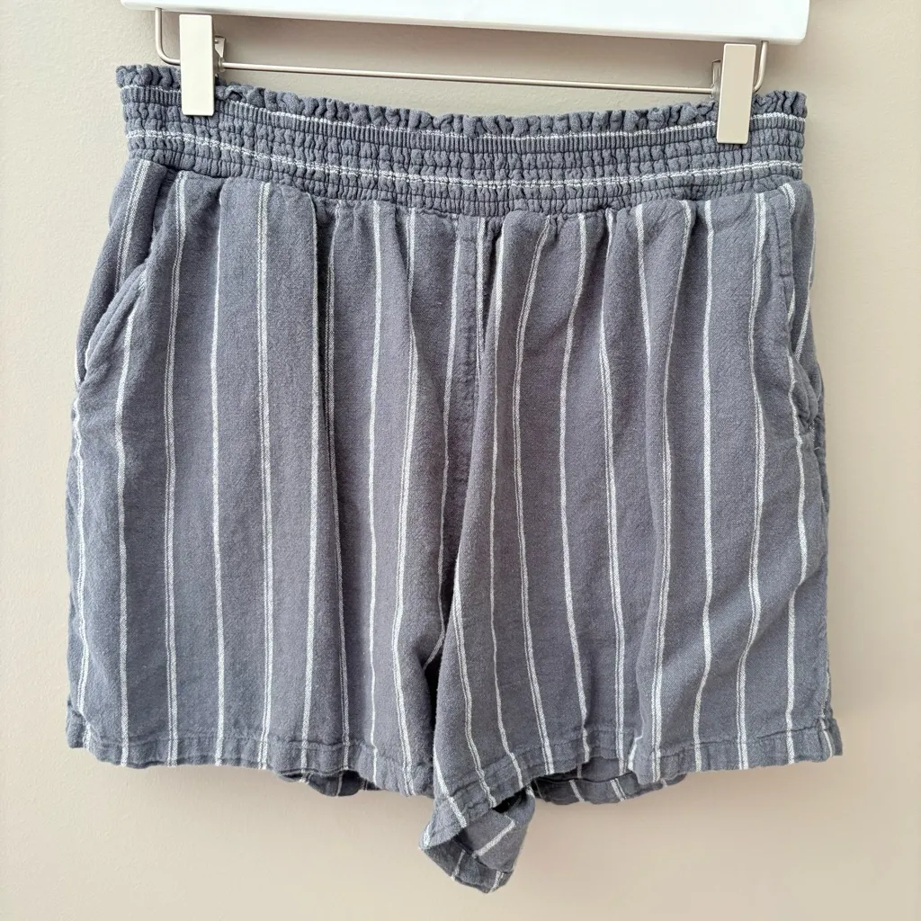 Universal Thread Pull On Shorts Blue/Gray Sz Medium - Image 2