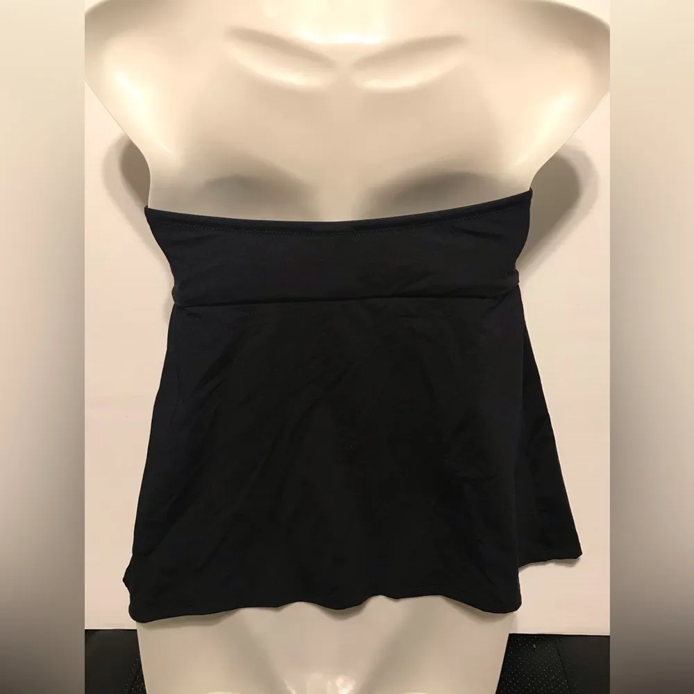 H & M swimwear black tankini top padded cup underwire size 10 - Image 3