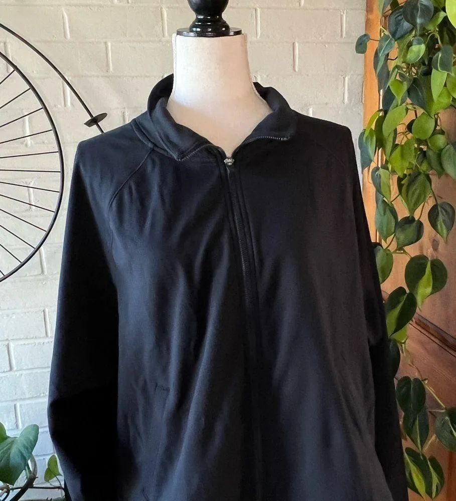 90 Degree by Reflex yogalicious Lux full zip jacket black size XXL - Image 2