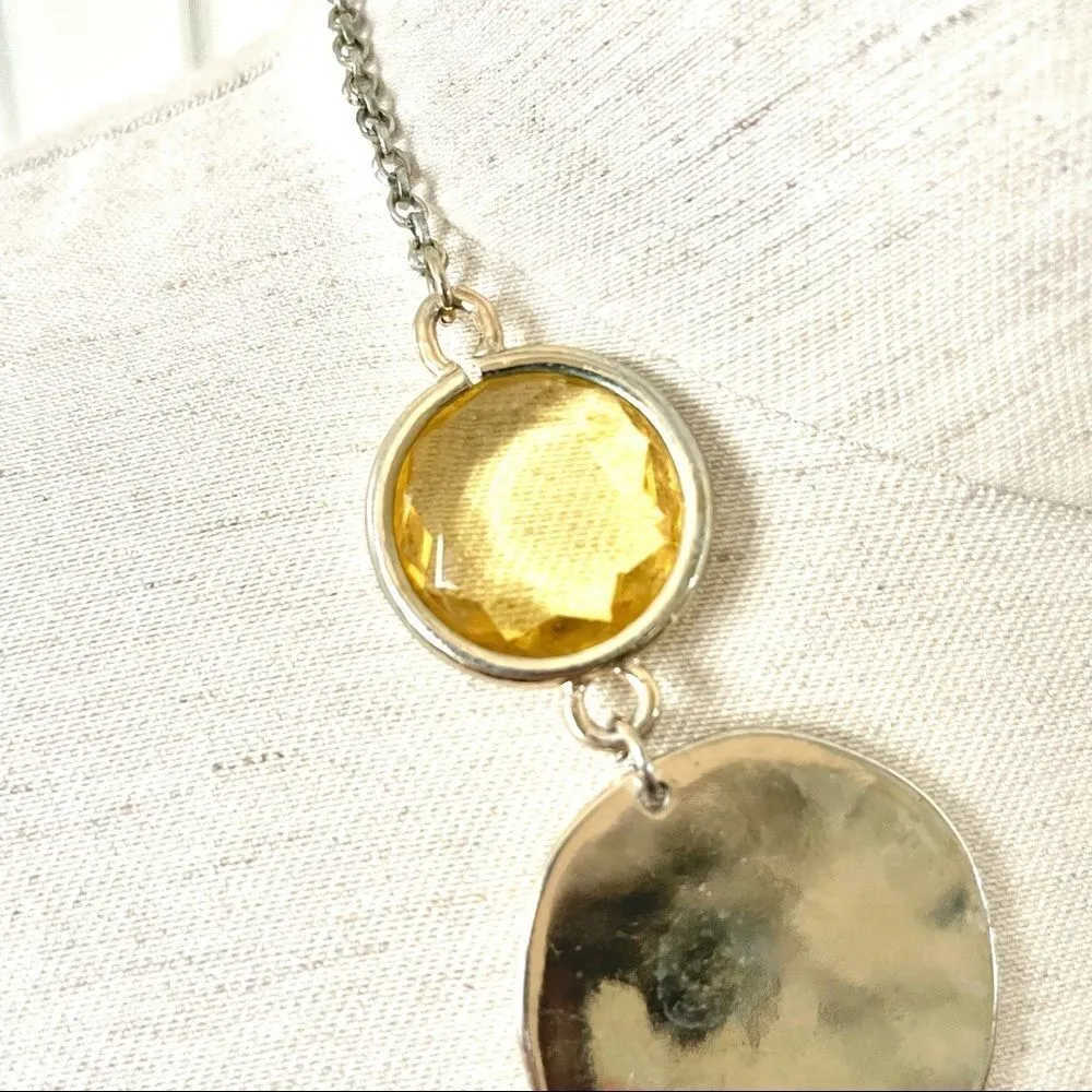 Chico's Chico’s gold disc necklace - Image 2