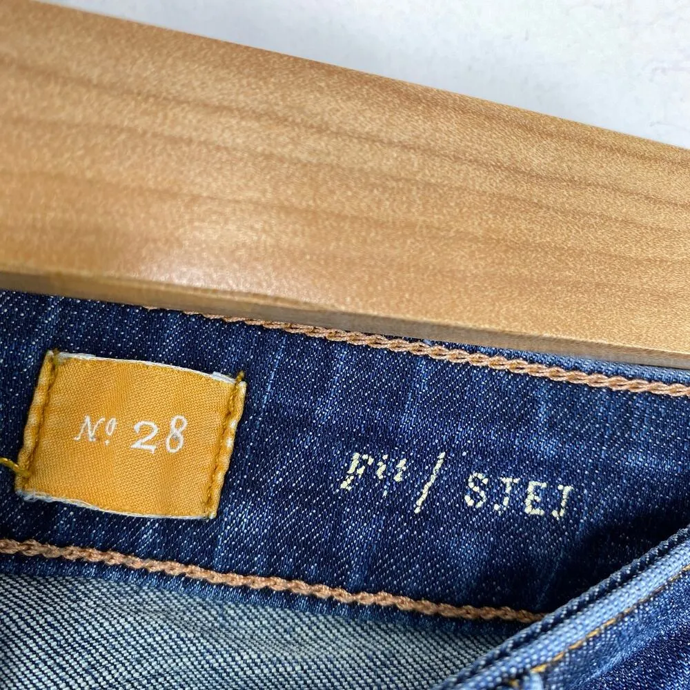 Anthropologie Pilcro Womens Slim Ankle Jeans Size 28 Mid Rise Washed - Image 8