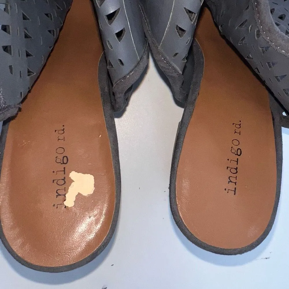 Indigo Rd Perforated Peep Toe Slingback Heel - Image 6