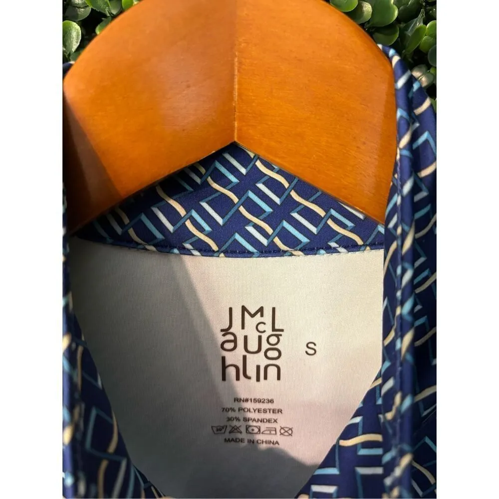 J.Mclaughlin Womens Billie Jacket, Blue Sz Small - Image 2