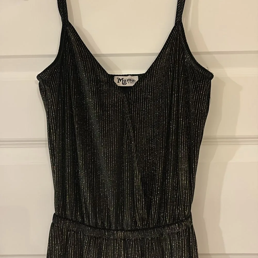 SHOW ME YOUR MUMU Jagger Jumpsuit in Golden Glam - Image 4