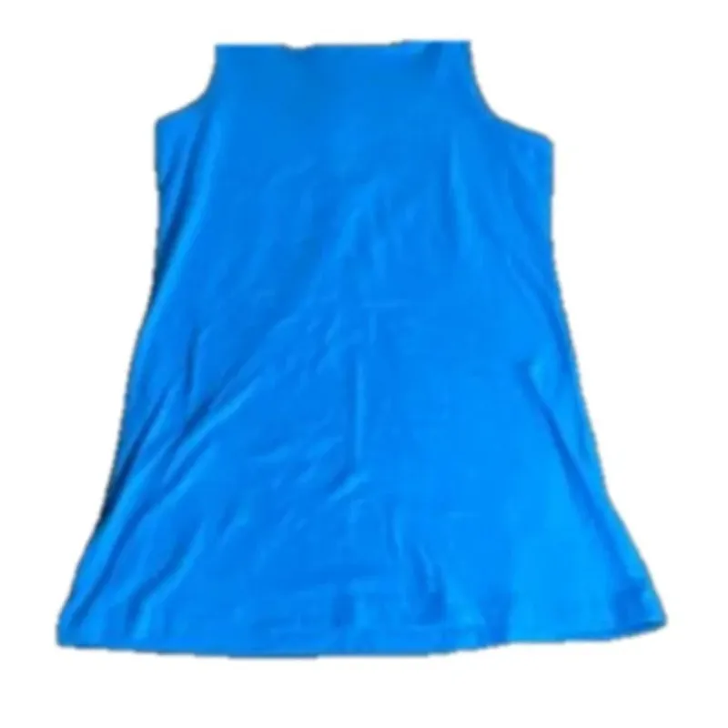 Athleisure Blue Graphic Tank Top Royal Island Live Love Ouray Size Large - Image 7