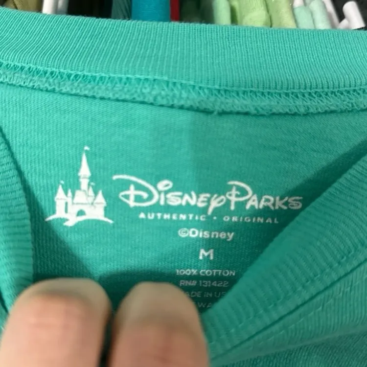 Disney parks OG teal spirit jersey M - Image 5