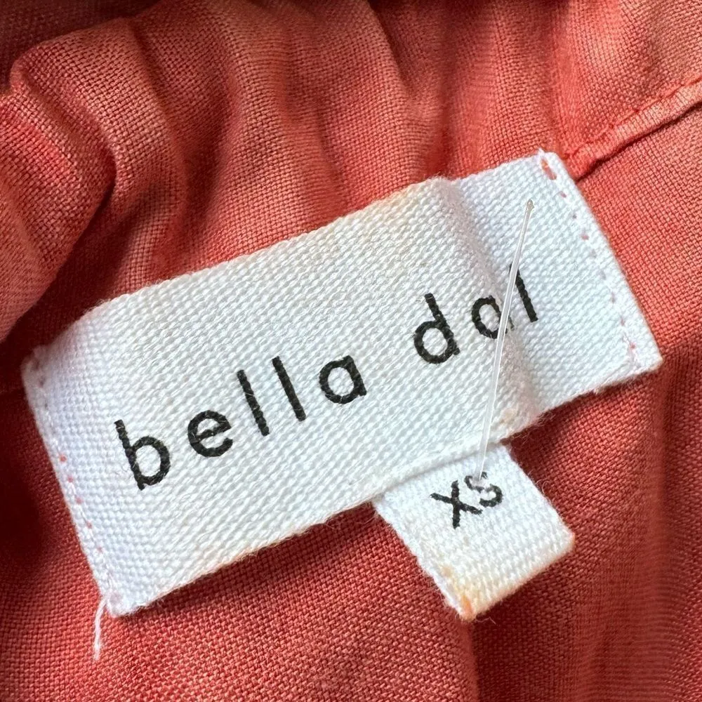 Bella Dahl TIERED HALTER MAXI DRESS IN RED CLAY XS - Image 5