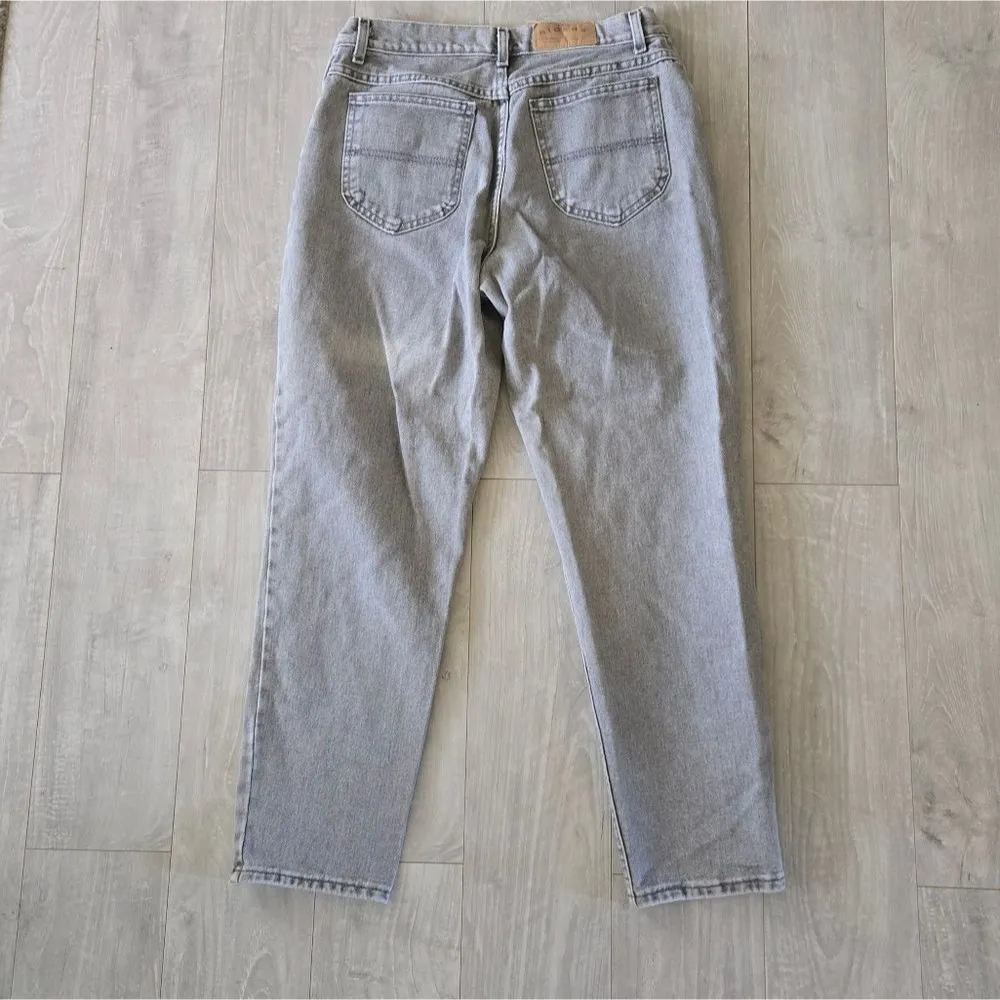Vintage Riders by Lee Jeans Gray Straight Leg Denim Classic Fit 11 y2k - Image 8