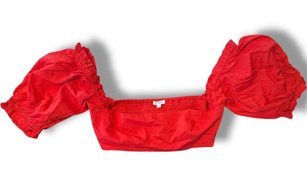 WeWoreWhat Coco Top in Ruby size XL - Image 5