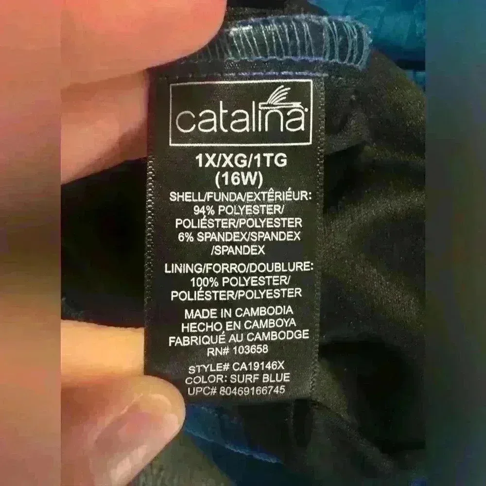 Women’s Blue Catalina One Piece - Image 4