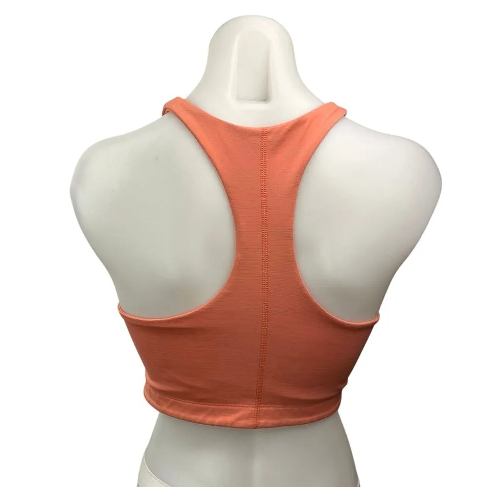 Outdoor Voices Orange Racerback Athletic Activewear Sports Bra Tank Top Size M - Image 2