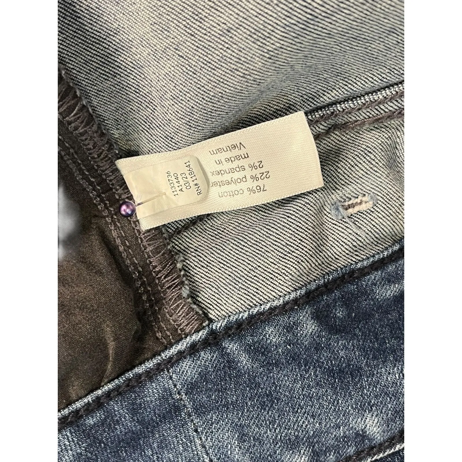 Lane Bryant Jeans Womens 24 Blue Curvy Fit Straight Denim Stretch Casual Classic - Image 10