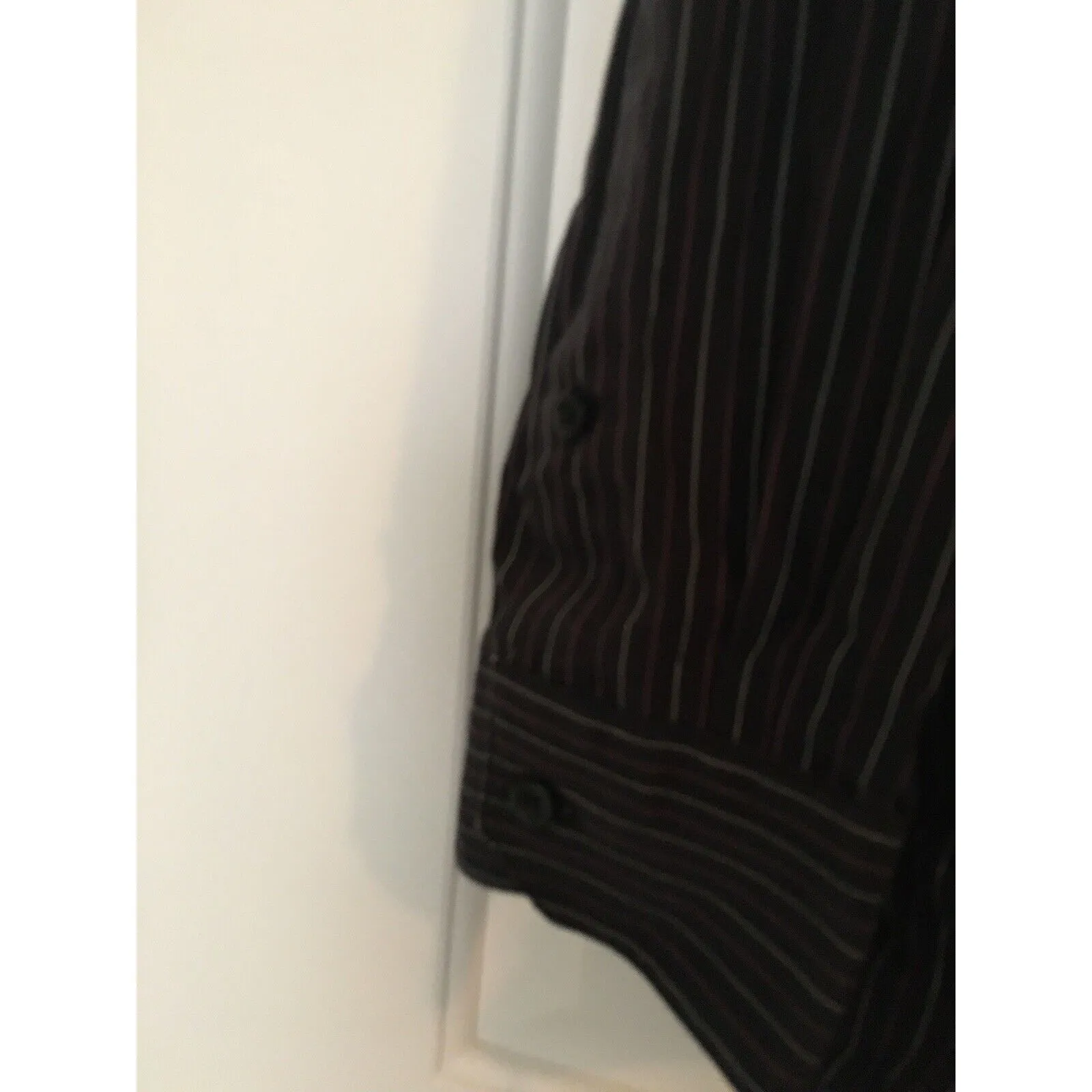 AP. 9 Modern Fit Adult Button-Up Striped Long Sleeve Shirt Size XXL - Image 3