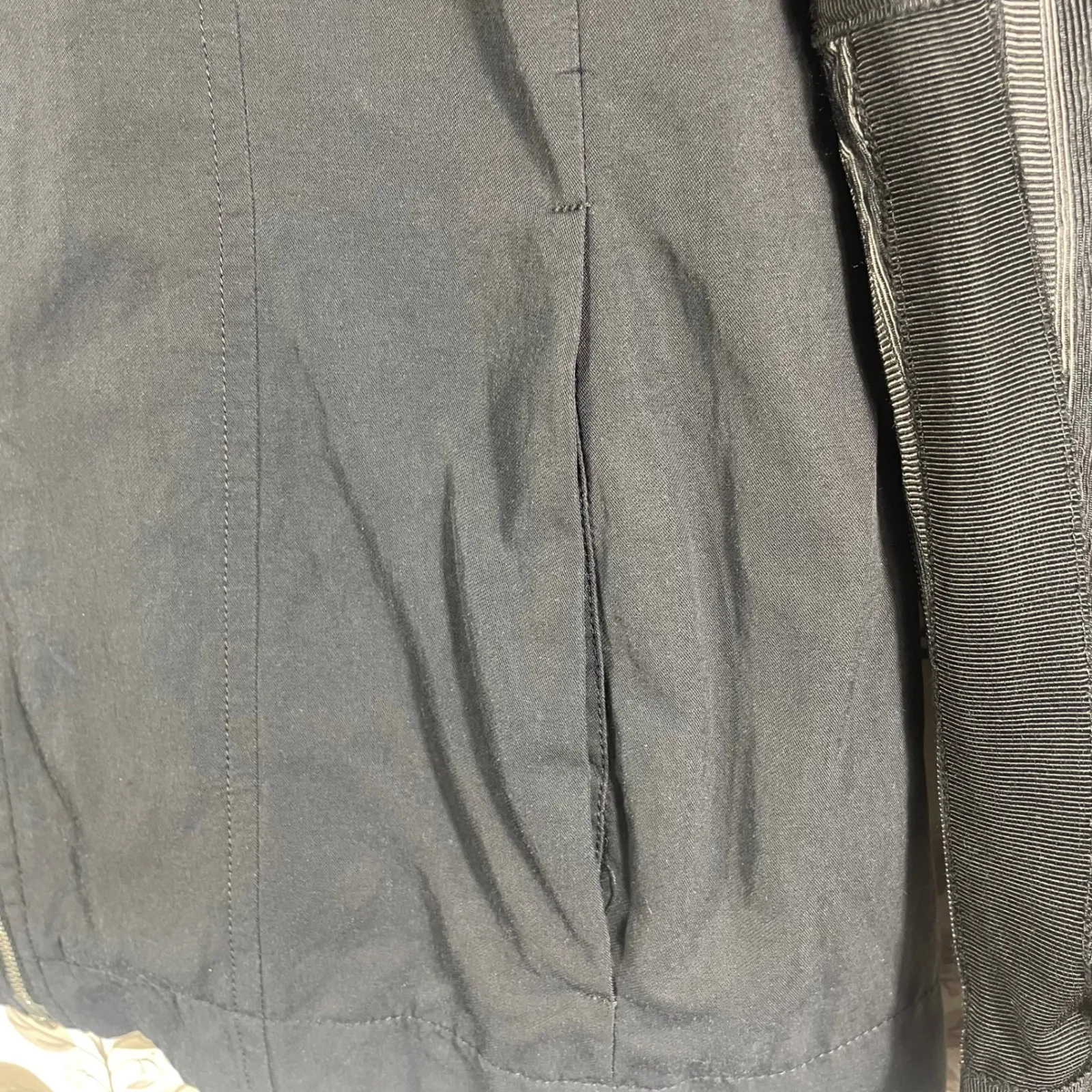 Dries Van Noten Black Sheer Sleeve Jacket Women's Size 38 Made in‎ Belgium - Image 5