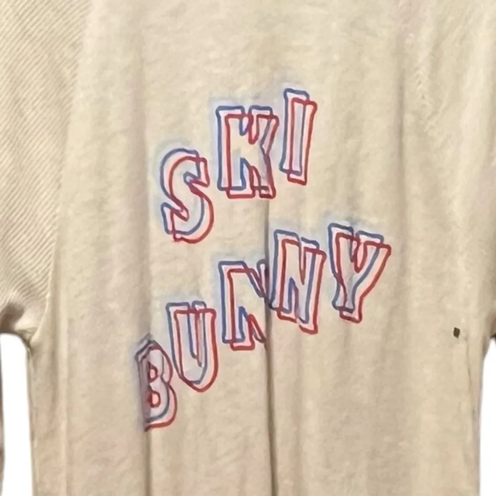 Aerie Ski Bunny NWT Real Soft Waffle Knit Thermal Long Sleeve top Size Medium - Image 4