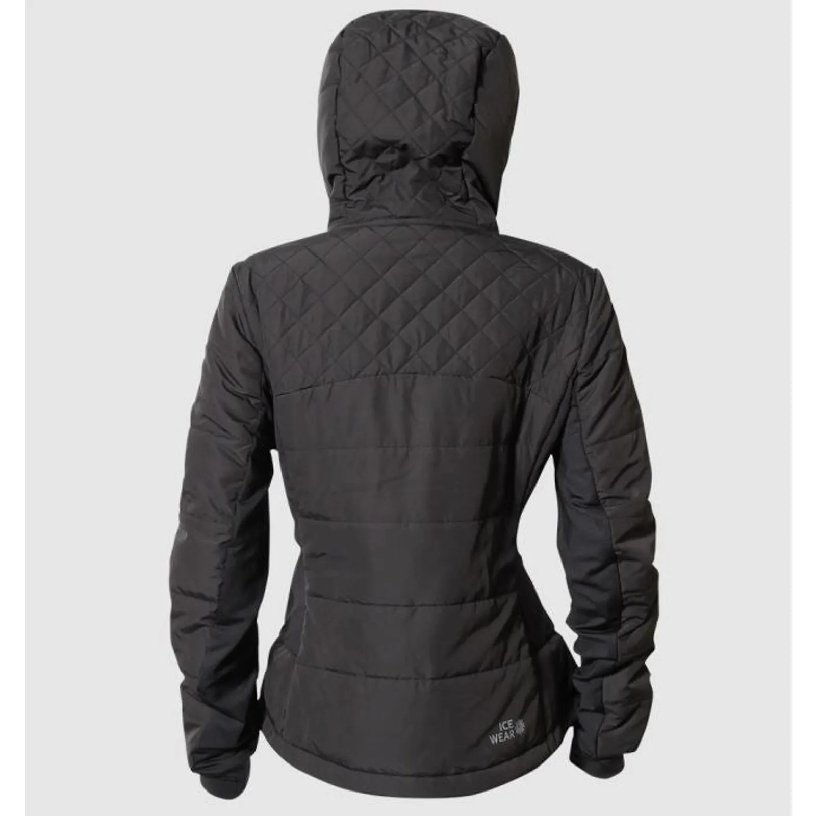 NWT Icewear Gunnur Padded Water Water Repellent Quilted Jacket Black Women's XS - Image 2