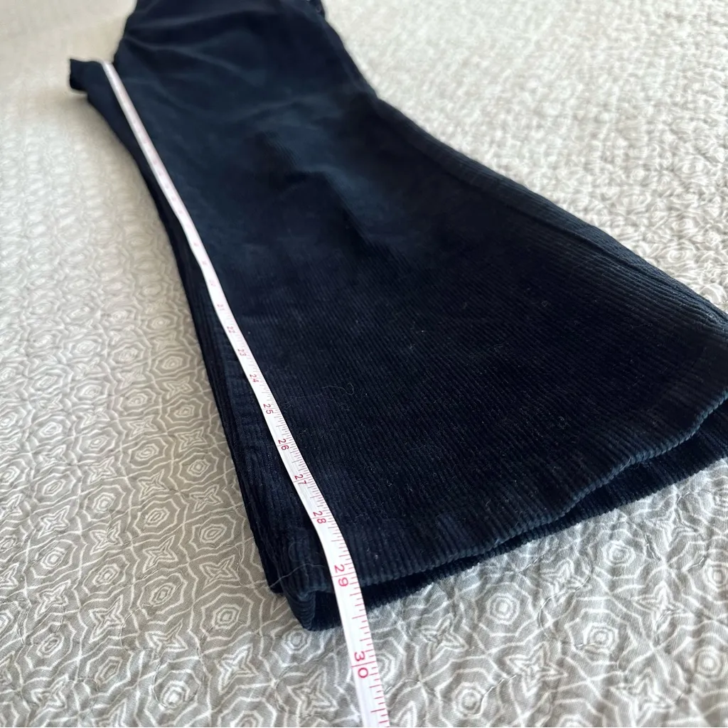 Brandy Melville John Galt Navy Blue Corduroy Carpenter Straight Leg Pants Size S - Image 12