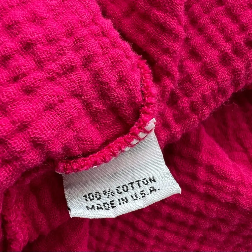 Bryn Walker Pink Short Sleeve Mara Gauze Cotton Tunic Dress relaxed Size Small - Image 5