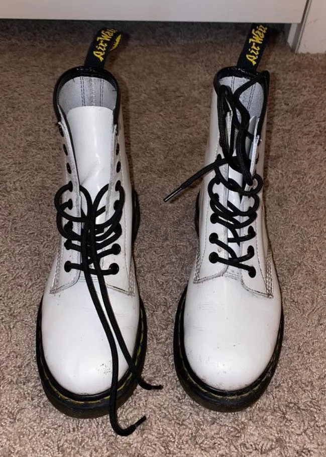 White Doc Martens - Image 2