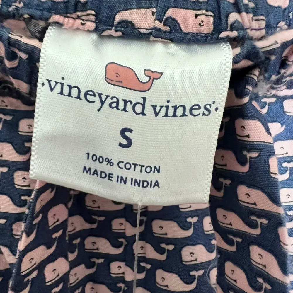Vineyard Vines Womens Logo Printed Pajamas Pants Sz S - Image 5
