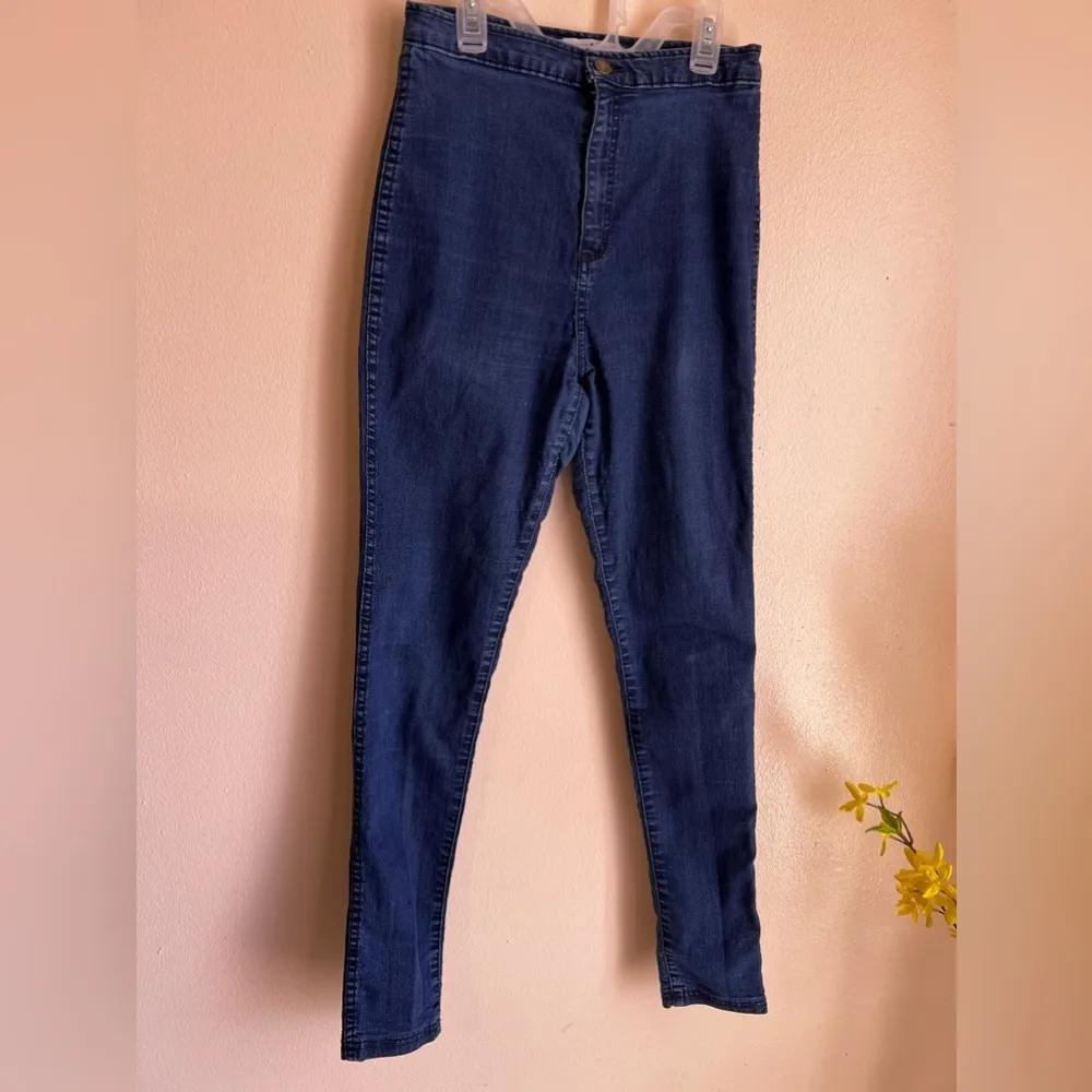 American Apparel Denim Women Blue Jeans M The Easy Jeans Made In México - Image 11