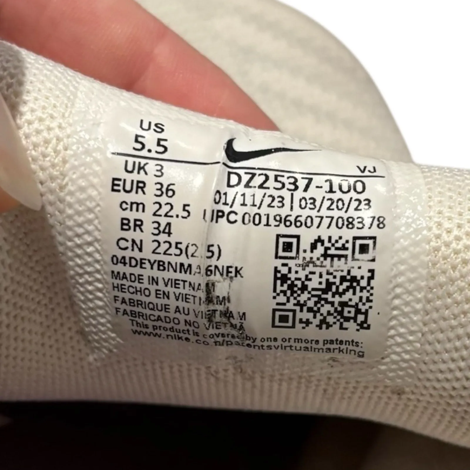 Nike Metcon Low Sail Rush Fuchsia W - DZ2537-100 size 5.5 sneakers - Image 7