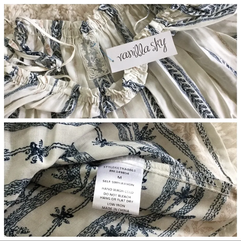 Off the Shoulder 3/4 Sleeve Top - Image 8