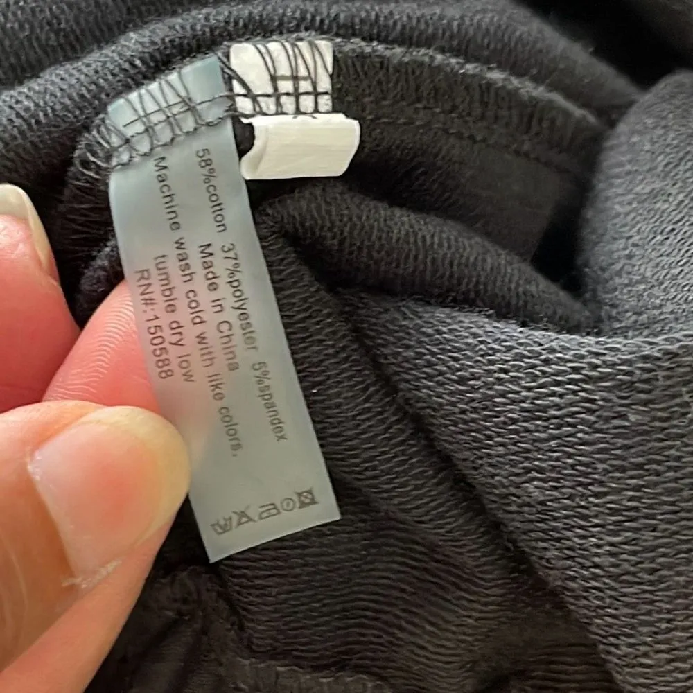 Sundays Womens June Flutter Sleeve Ruffle Tiered Mini Dress Black Size Small‎ - Image 9