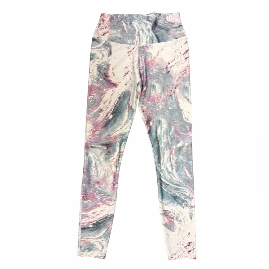 Fabletics High-Waisted PowerHold 7/8 legging pastel stratus Small compression - Image 5