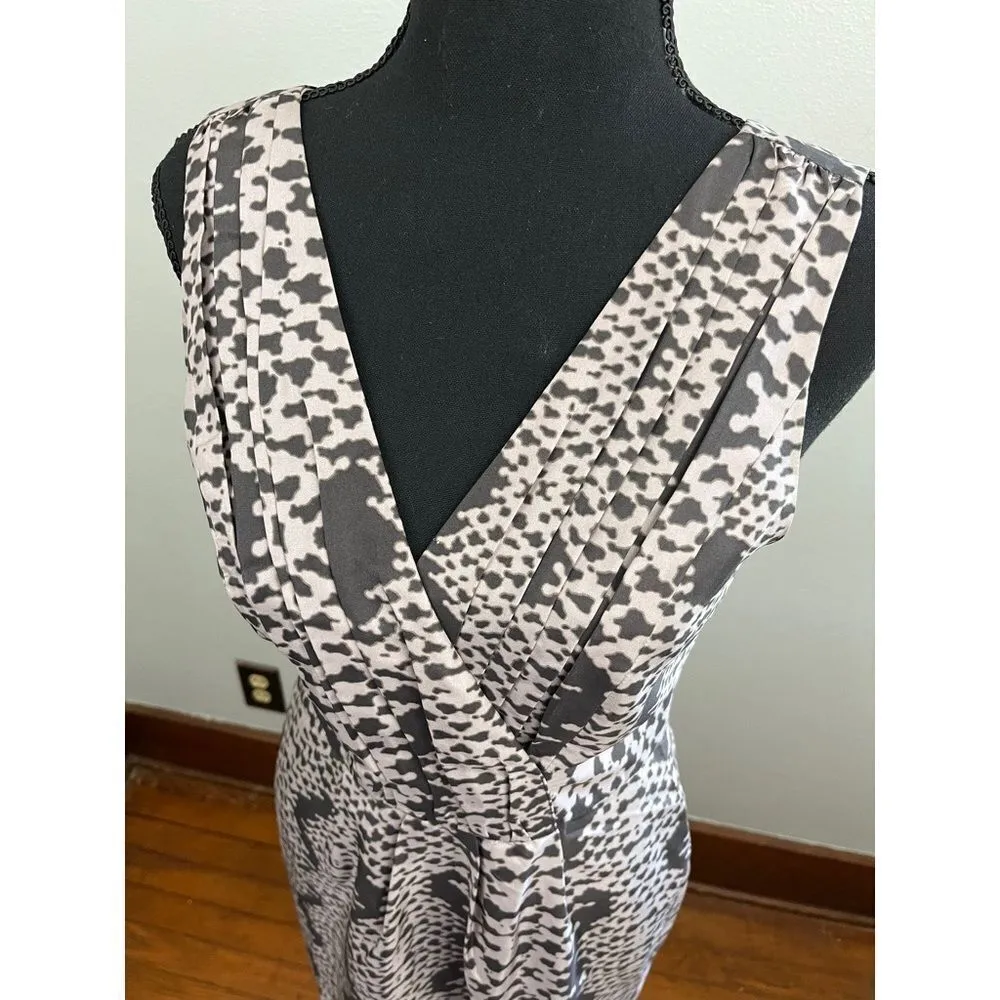 Banana Republic Sleeveless Snake Print Dress - Image 3