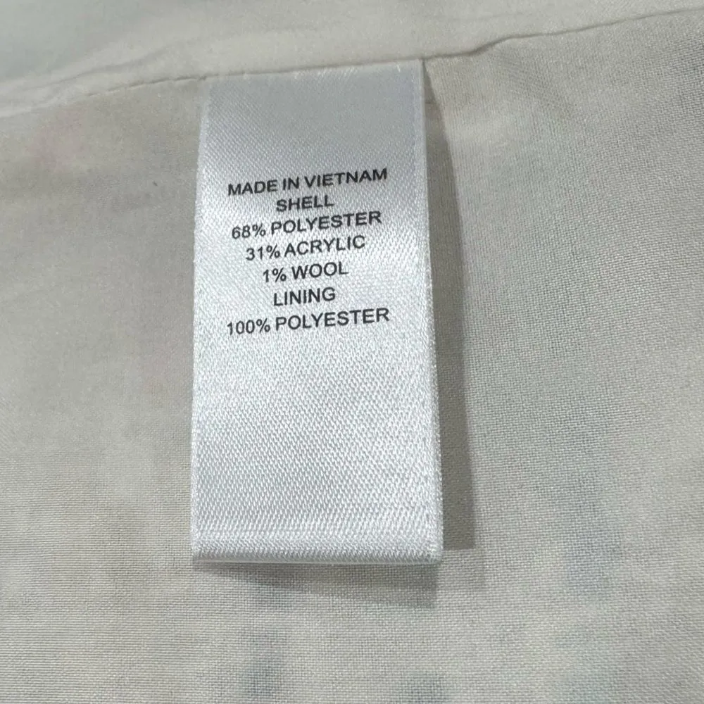 Cece Tweed Multicolored Open Front Blazer Jacket Women’s 4 - Image 4