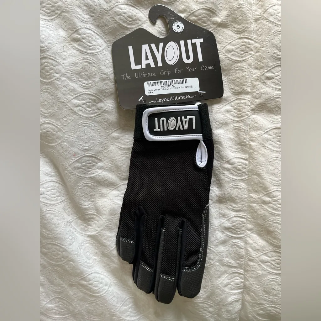 NWT: layout ultimate frisby gloves Black - Image 7