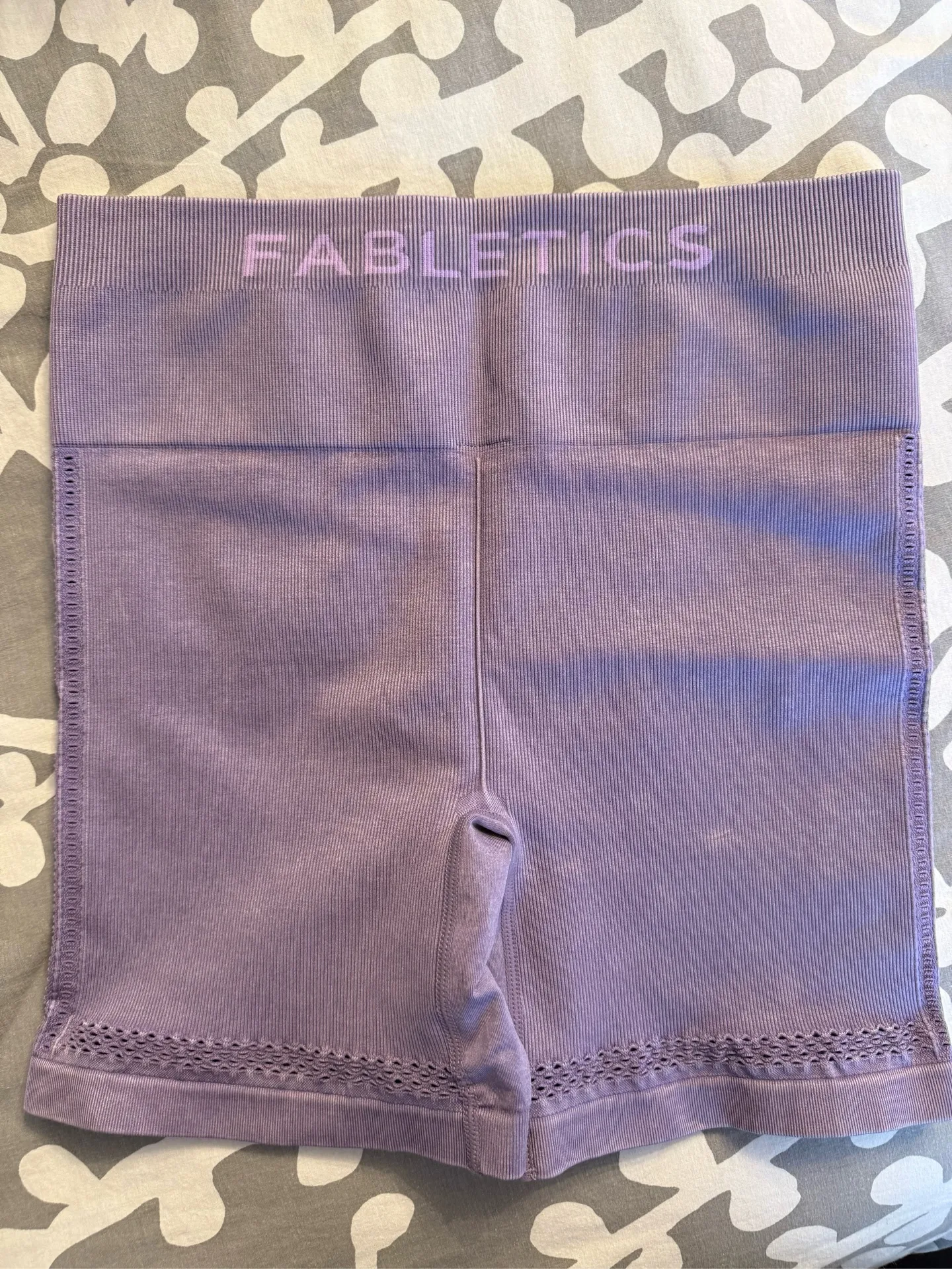 Fabletics  Purple Biker Shorts - Image 2