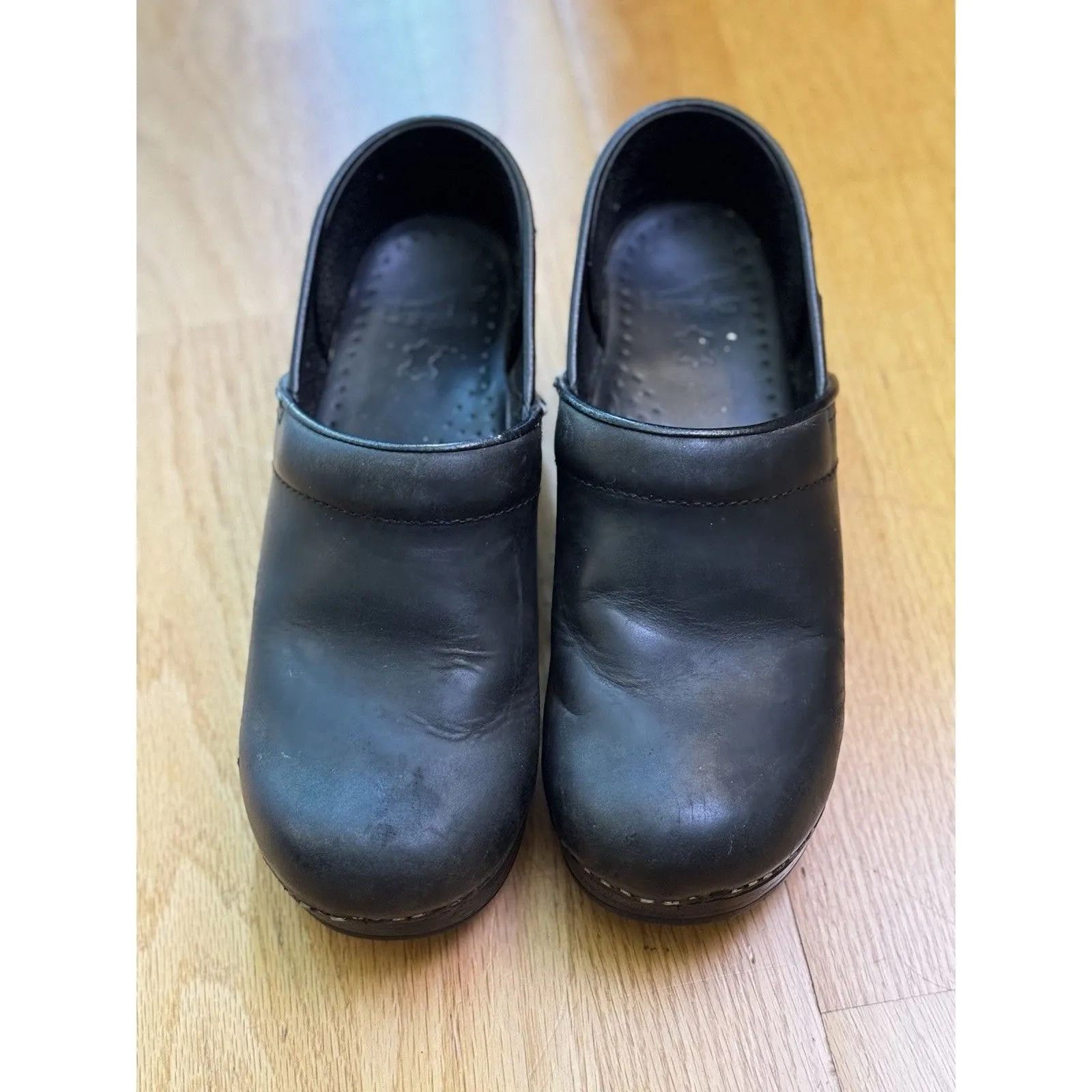 Dansko Professional Slip-On Clog Shoes for Women Matte Black Size 38 US 7.5-8 - Image 13