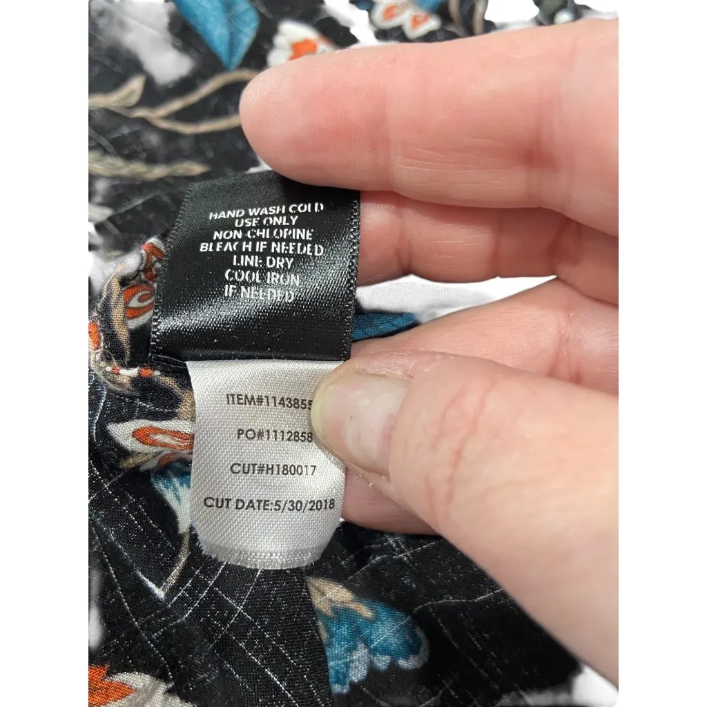 Torrid Floral Maxi Kimono Black Size 3/4 - Image 5