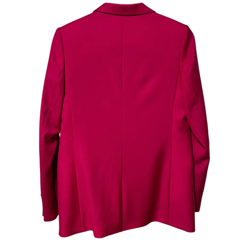 The Kooples Red Wool Two Button Women’s Blazer Size FR36 US Small 4 - Image 4