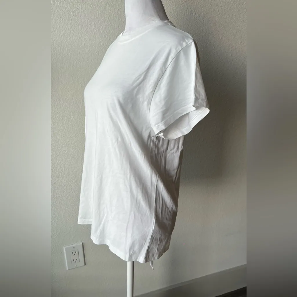 IRO White Short Sleeve Tee - Image 3