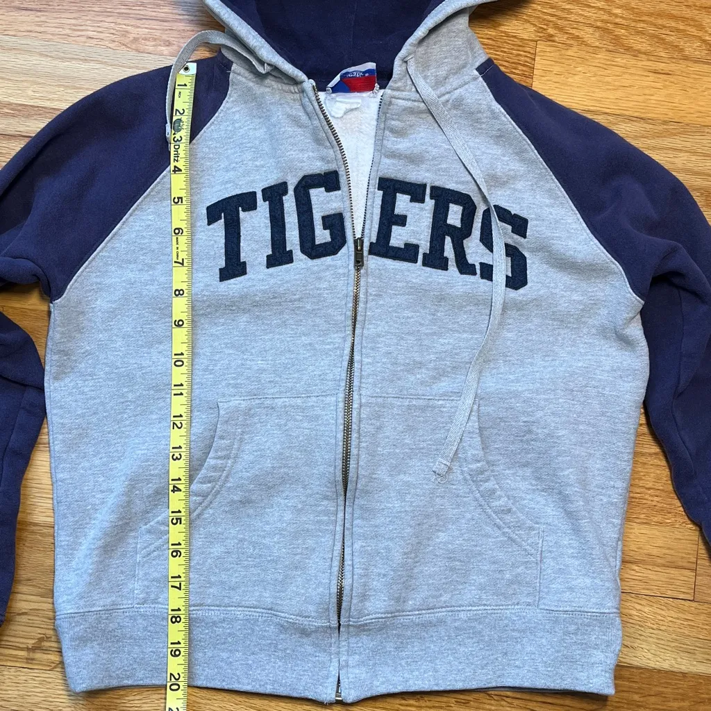 Majestic MLB Detroit Tigers Women Zip Up Hoodie Size S - Image 5