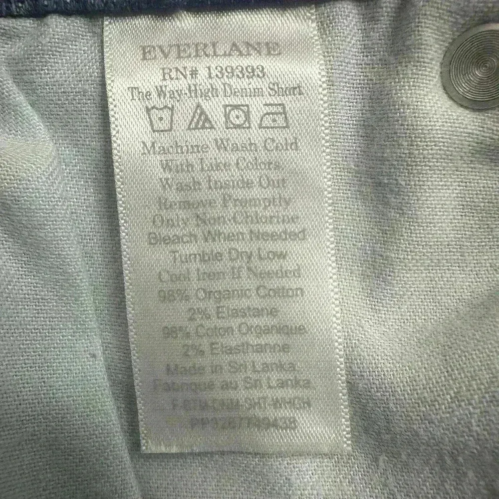 Everlane the Way high denim shorts size 26 - Image 4