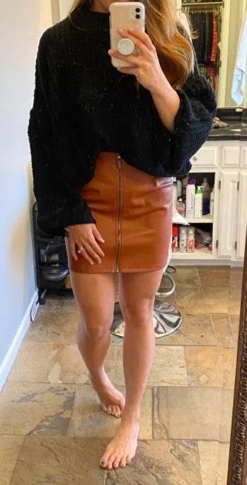 Lulus Oversized Black Sweater - Image 4