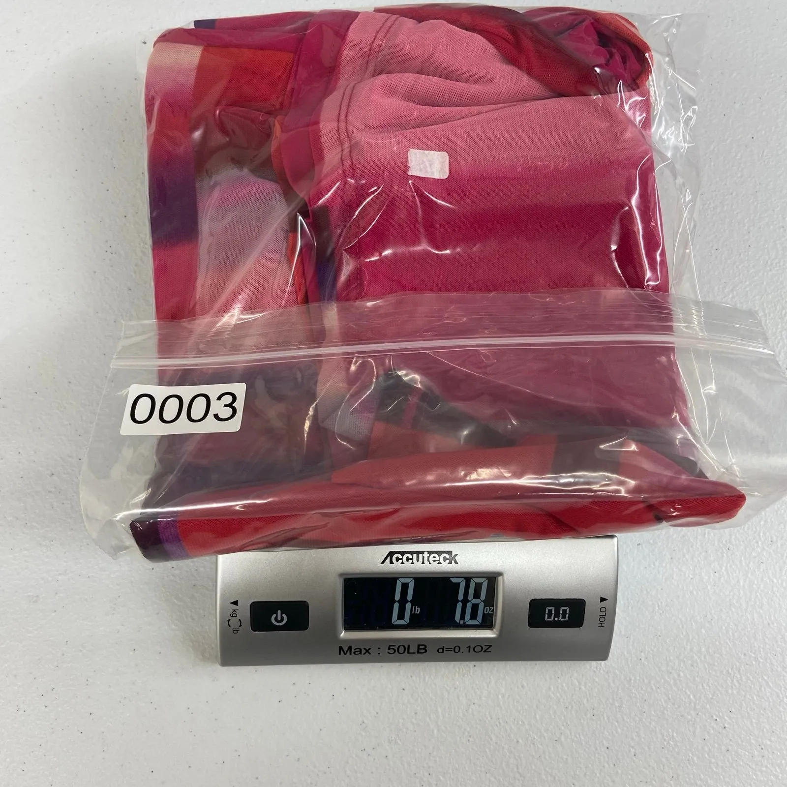 vintage Susan Graver women's pink colorblock layered lined stretch blouse tank L - Image 6