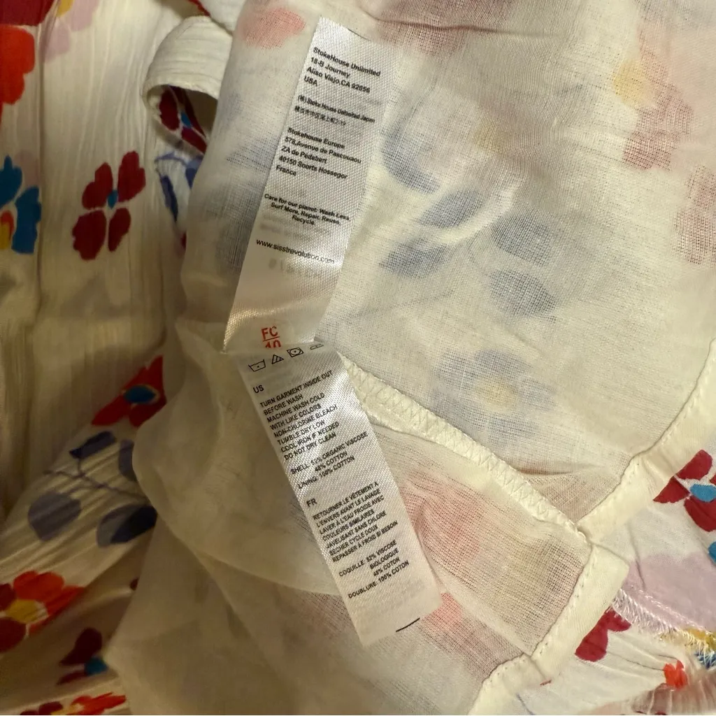 NWOT Sisstrevolution Wind Star Dress White - Image 8