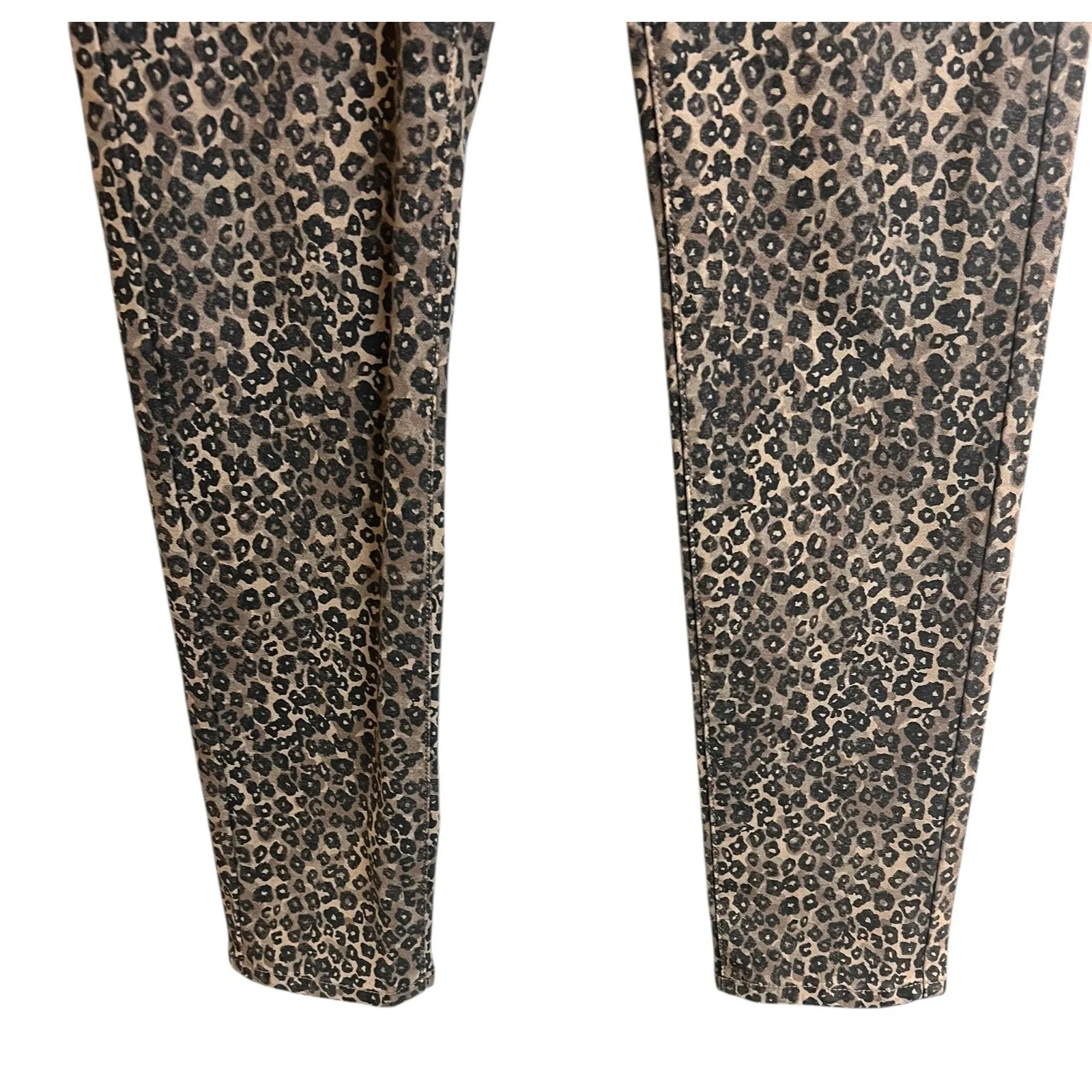 J. McLaughlin Leopard Cheetah Print Pants Size 8 - Image 8