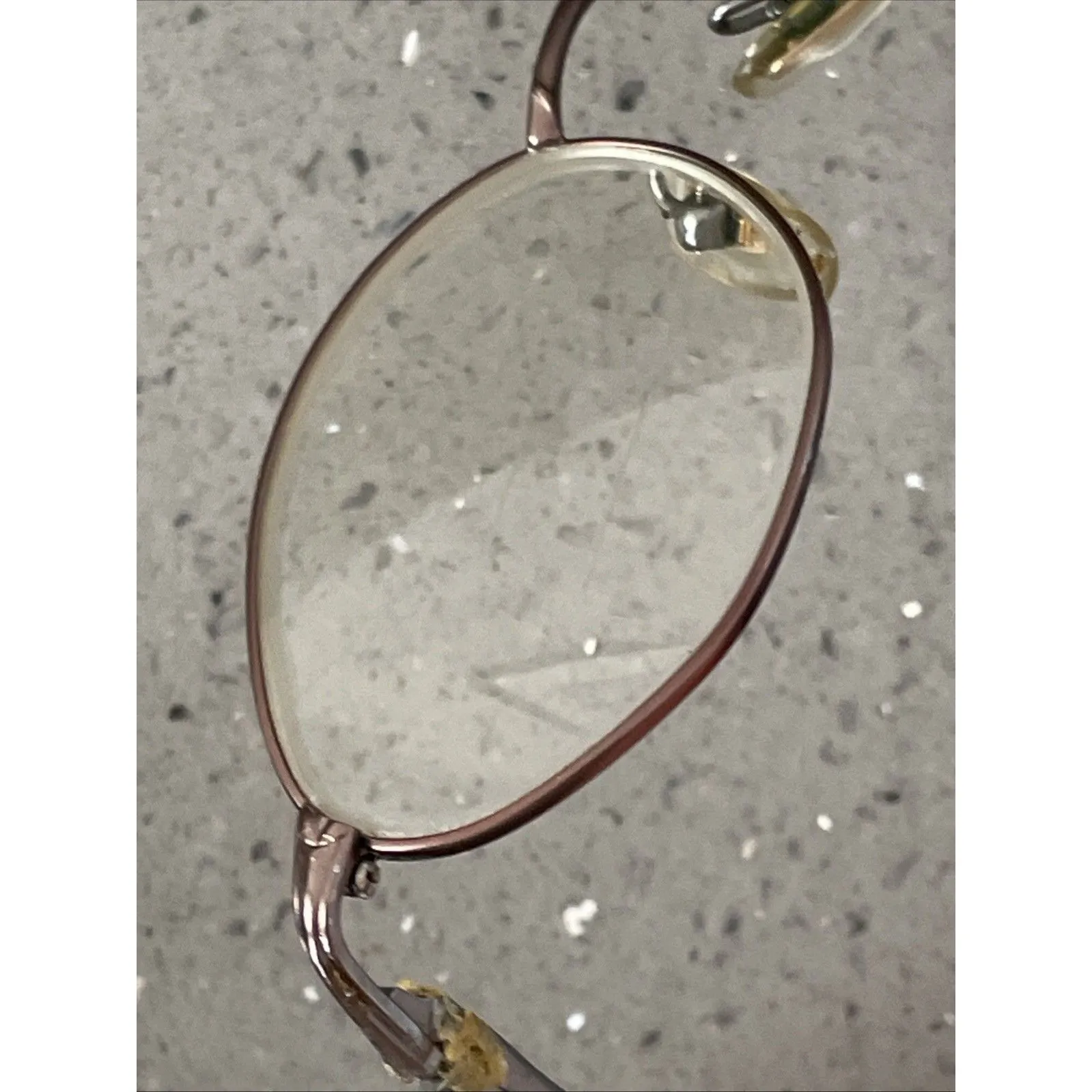 NINE WEST 205 P3E 52-17-130 Eyeglasses Frames ONLY Oval Italy silver full rim - Image 13