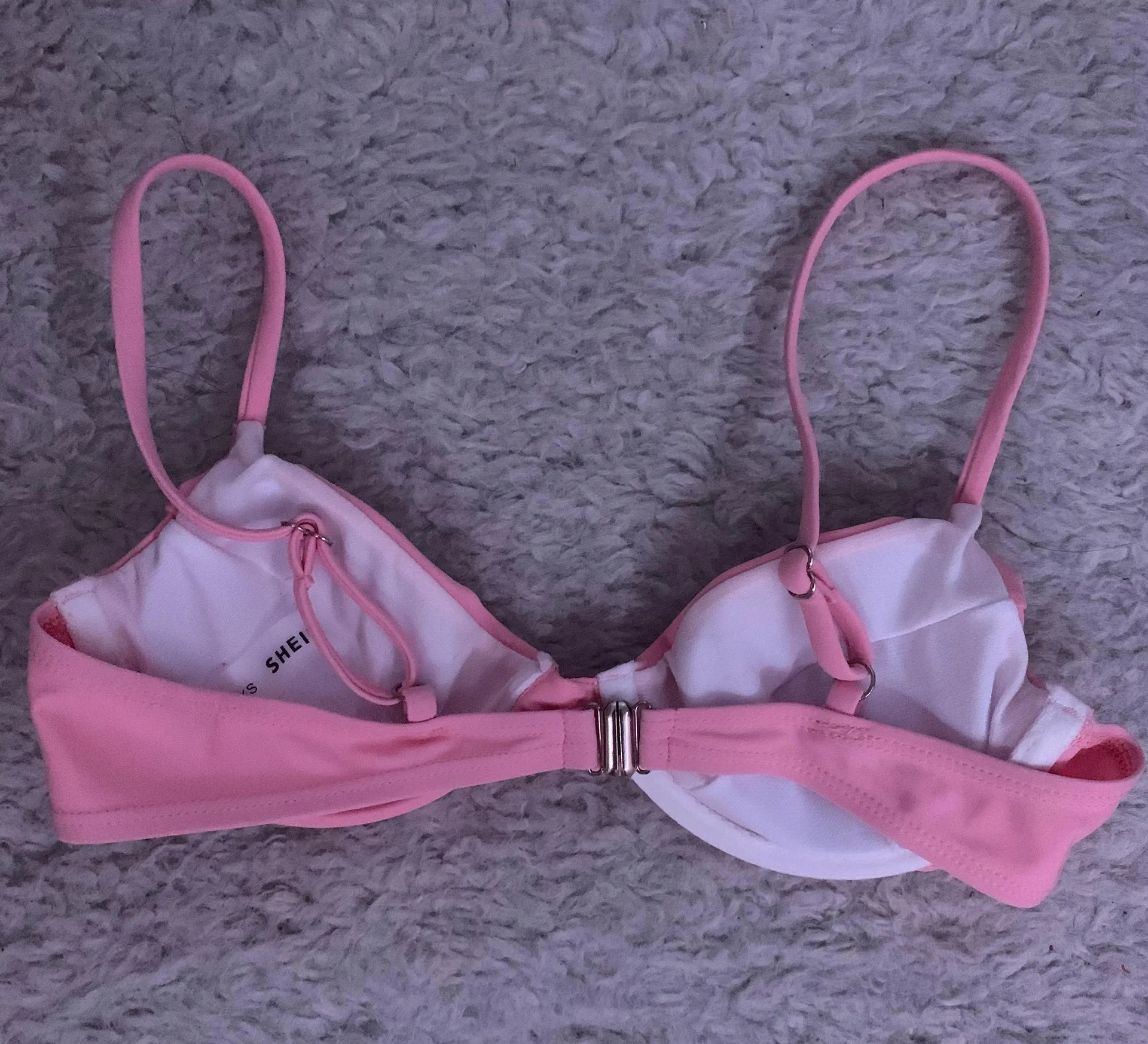SheIn Bustier Pink Bikini Set - Image 3