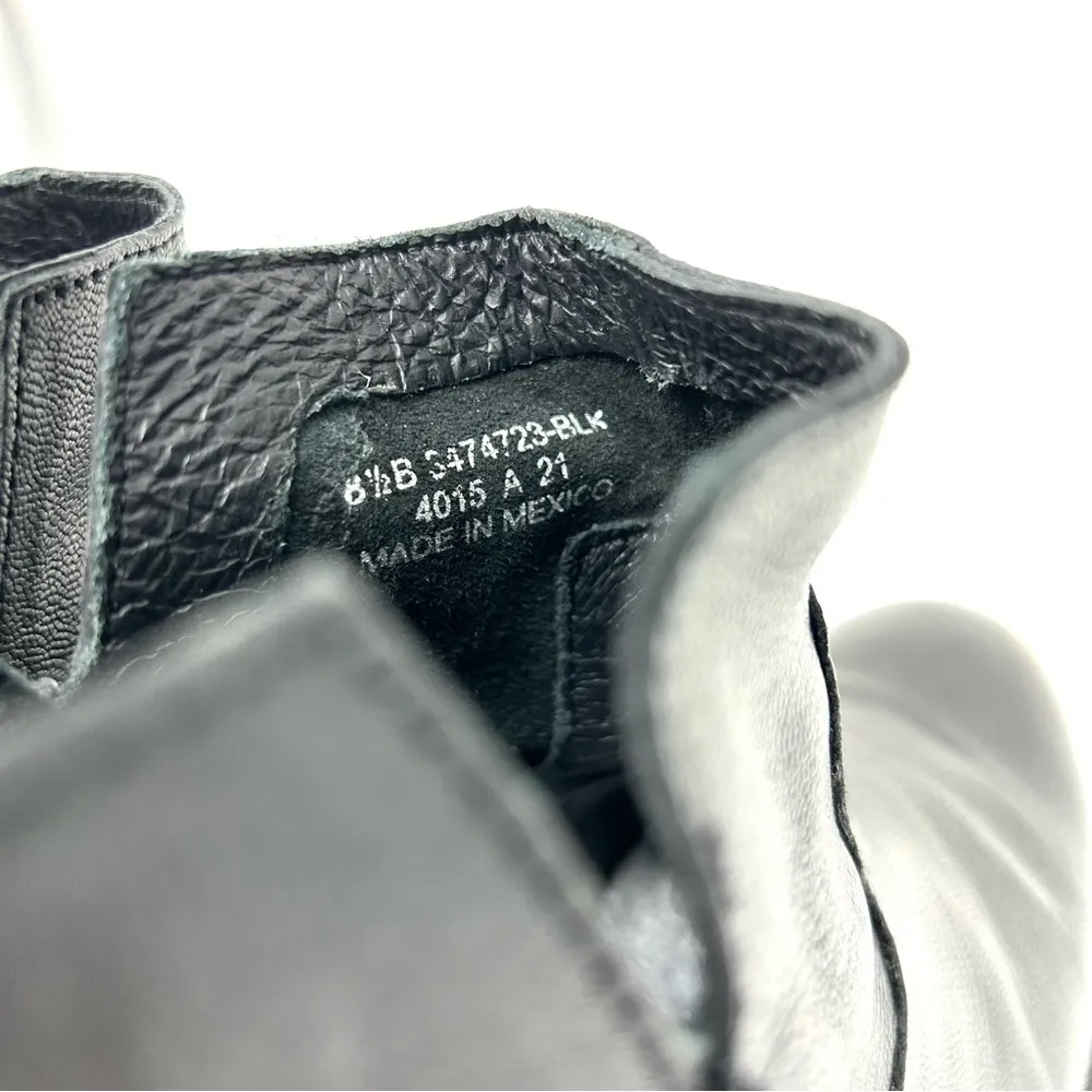 FRYE Melissa Slouch black leather ankle booties, size 8.5 - Image 11