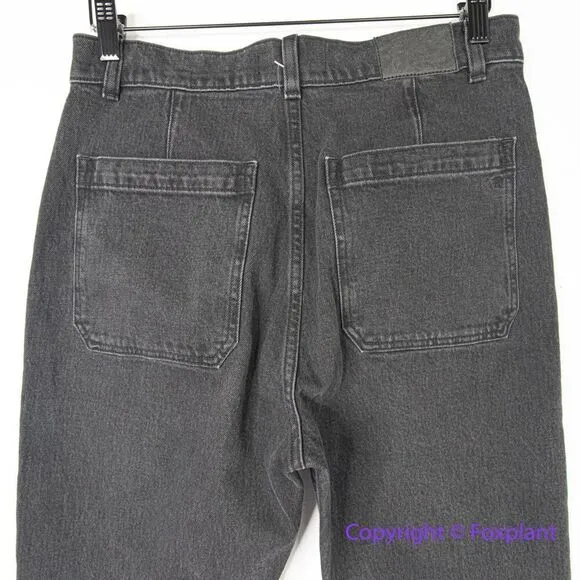 New! Madewell The‎ '90s Straight Utility Jean in camplin wash, size 28 - Image 10