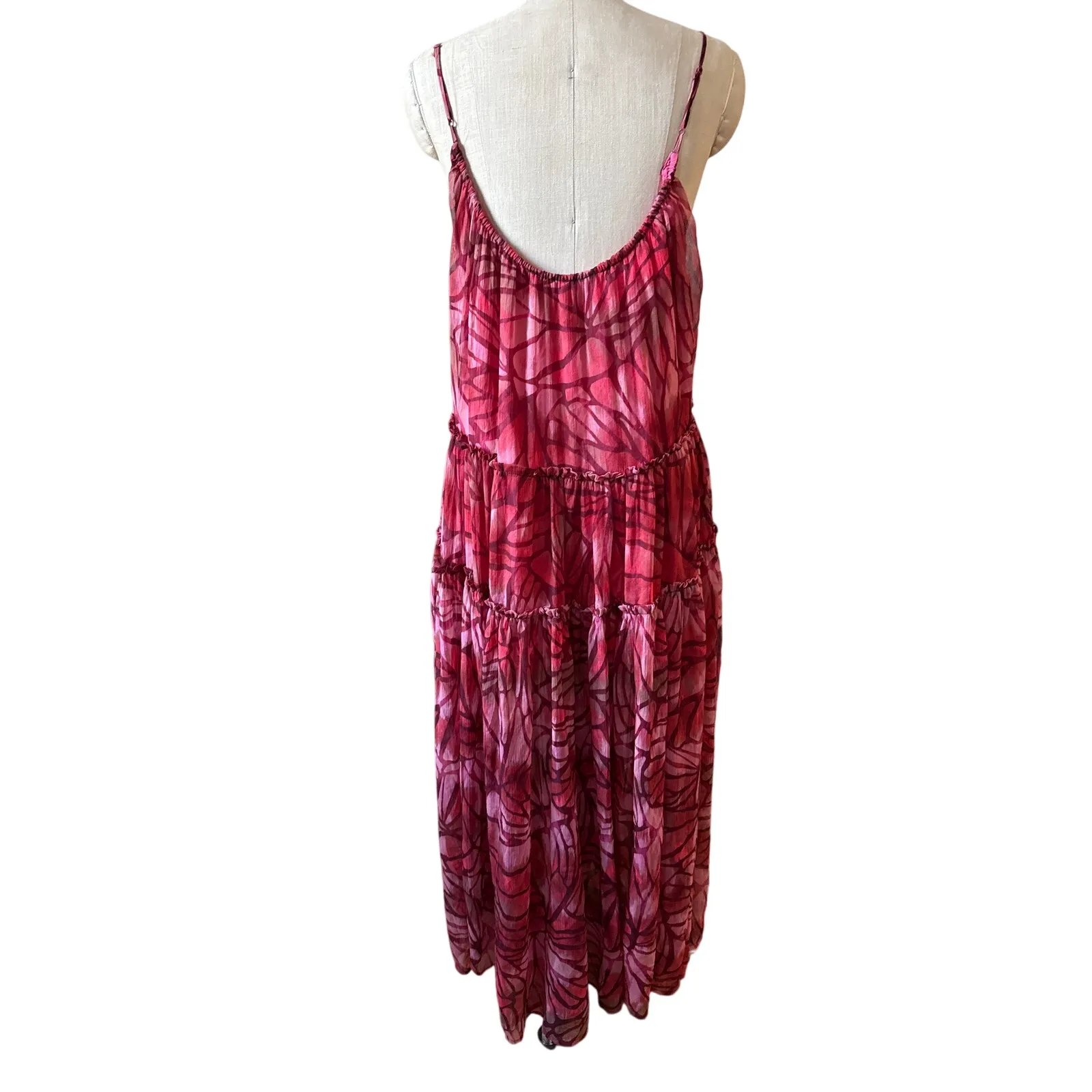 Free People Julianna Maxi Dress Red Size Large - Image 6