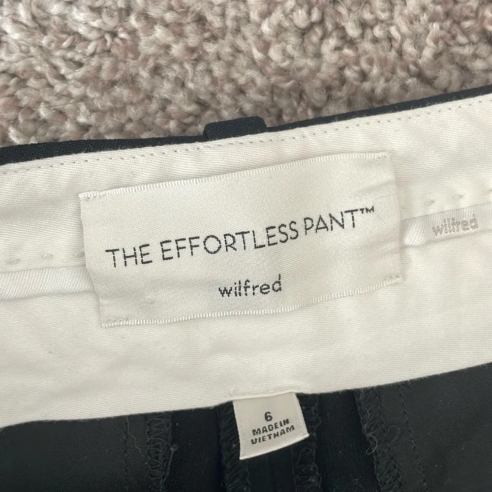 Wilfred The Effortless pant in Black - Image 6